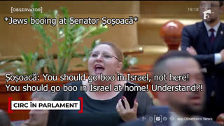 Romanian Senator Stands Up to Jews