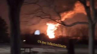 Large fire with multiple explosions at an oil refinery in White Lake, Michigan