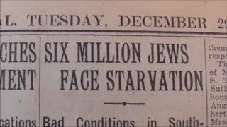 6 Million Jews 1915 - 1938 10 Newspapers