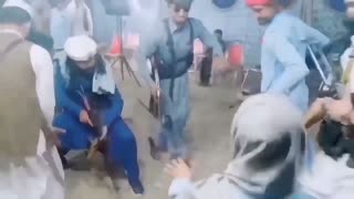 Taliban Soldiers Jamming to Drake's song after taking over a local club.