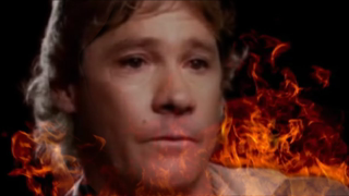 Steve Irwin "crocodile hunter" is Roasting in Hell