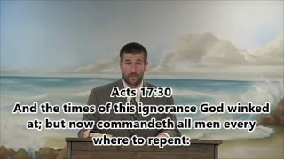 Repentance and Salvation w/scriptures on screen - Pastor Steven Anderson