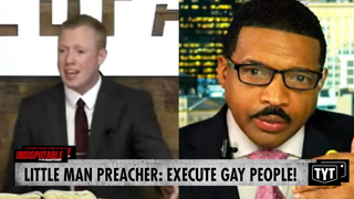 Little Man Preacher Riles Up Church To Kill Gay People For Him