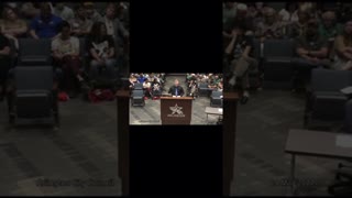 Dillon Awes speaks out at City Council meeting in Texas