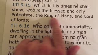 1 Timothy 6 13 16 Explained in Detail