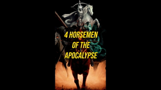 4 Horsemen of the Apocalypse EXPLAINED âš ï¸ðŸ¤”ðŸ“– #shorts