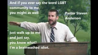 The Sodomites will Never Stop Us (Jeremiah 16) By Pastor Steven Anderson