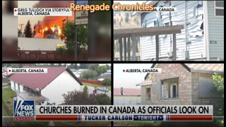 Communists are literally burning churches down in Canada