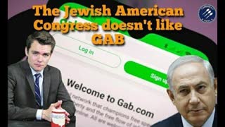 Nick Fuentes || The Jewish American Congress doesn't like GAB