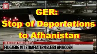 GER: Stop of Deportations to Afhanistan