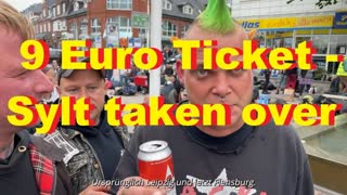 9 Euro Ticket - Sylt taken over