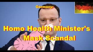 Germany: Homo Health Minister's Mask Scandal