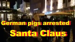 German pigs arrested Santa Claus