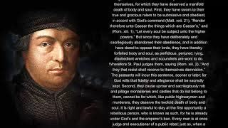 What Martin Luther said about Rebellion and Revolution