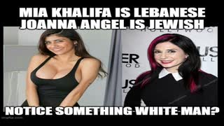 Smarmy Semite Mia Khalifa breaks down Men, Marriage and being a WHORE. PEAK SEMITISM