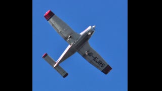 Target Individual protest outside the BBC sound improved. Thumbnail G-EJRS overhead 20m alt doing 150mph