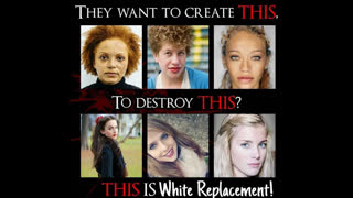 (((Kalergi Plan))) ✡ White Replacement