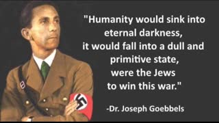 Dr. Joseph Goebbels’ Warning on International Jewry (English)