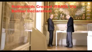 Parasite Jacob Rothschild Discusses How His Family Created Israel. Full Interview 2017