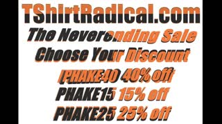 THE NEVER ENDING SALE @ TSHIRTRADICAL.COM