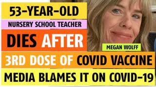 53-year-old teacher dies after 3rd dose of COVID vaccine