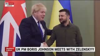 BORIS MEETS SLIMESKY (ZELENSKY) BELIEVE IT IF WANT TO - MORE BULLSH*T