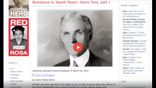 The Struggle of Henry Ford Against International Jewry