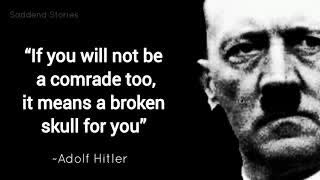 Adolf Hitler Quotes That will Make you Strong - The world will See i was Right - Quotation