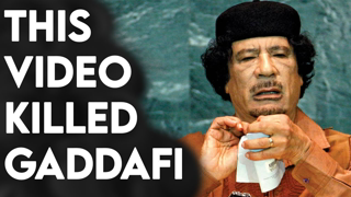 UNKNOWN VIDEO OF GADDAFI | THE SPEECH THAT KILLED GADDAFI! (WATCH BEFORE DELETED)