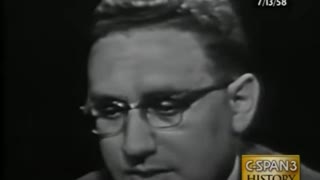 "I do not advise that we initiate war": Henry Kissinger Interview with Mike Wallace (1958)