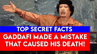 WHY WAS GADDAFI KILLED AND WHO IS MUAMMAR GADDAFI?