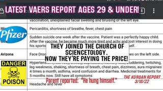 LATEST DETAILED VAERS STORIES AGES 29 & UNDER