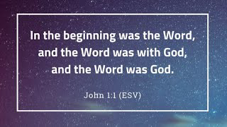 In the beginning was the Word, with Dennis Fetcho- #43