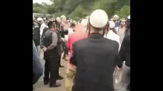 Jewish scum on the Belarusian border.