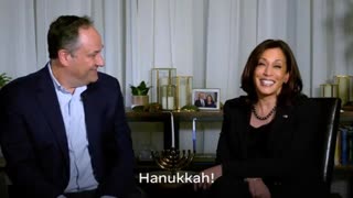 Happy Hanukkah from VP Kamala Harris & Doug Emhoff