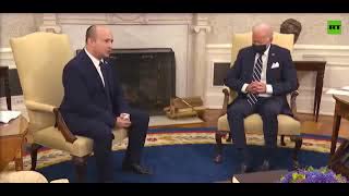 Biden Falls Asleep During Meeting with Israeli PM?