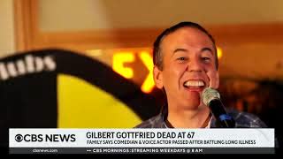 Comedian Gilbert Gottfried DEAD at 67