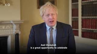 PM Boris Johnson Decries Anti-Semitism In Hanukkah Message