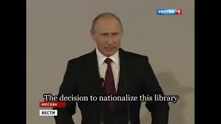 Putin: "Up to 80-85% of the 1st Soviet Govt. Were Jews"