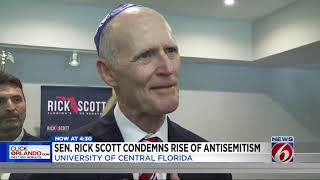 Florida: Sen. Rick Scott Condemns Rise of Anti-Semitism