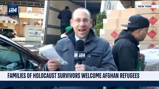 Families of Holocaust Survivors Welcome Afghan Refugees