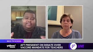 Teacher's Union Head, Weingarten: "I'm 1,000% in Favor of Vaccines"