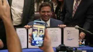 FL Gov. Ron DeSantis Signs 2 New Bills for Jews