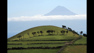 Pyramids of the Azores Islands in the Atlantic Ocean