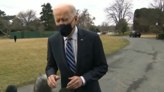 Biden Fakes Interview, Green Screen Fails