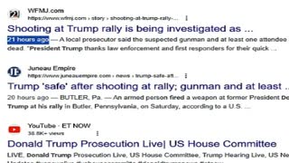 Did You Know The Trump ''Shooting'' Was News Before It Happened