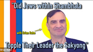 Did the Jews Within Shambhala Topple Their Leader The Sakyong?