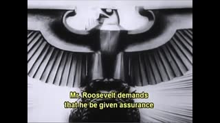 Hitler Reichstag Speech Roosevelt