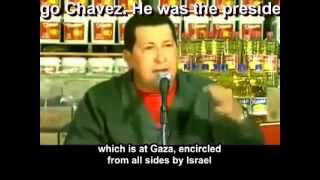 Hugo Chavez Curses Israel