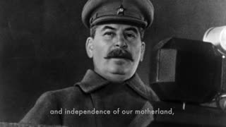 Stalin's victory broadcast to the Soviet people (9 May 1945) [Subtitled]